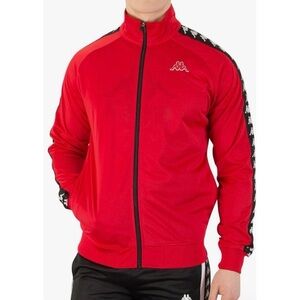 Kappa Men's Anniston Banda Track Jacket Red